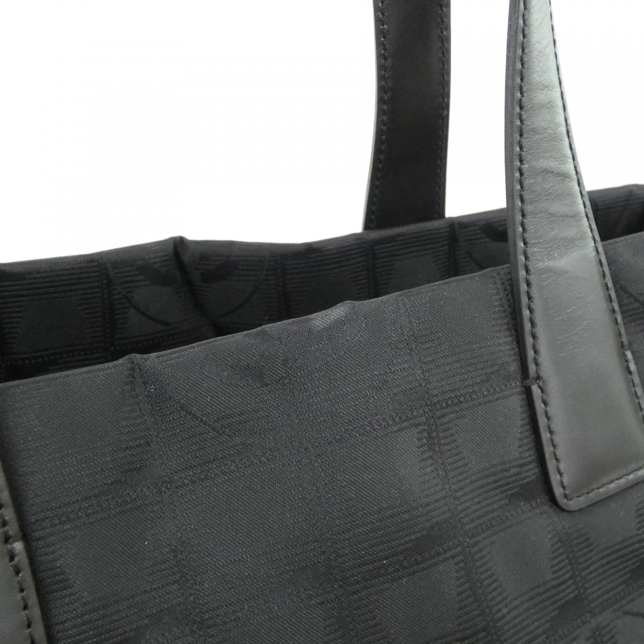 CHANEL Deauville 15991 手提包 尼龍 4