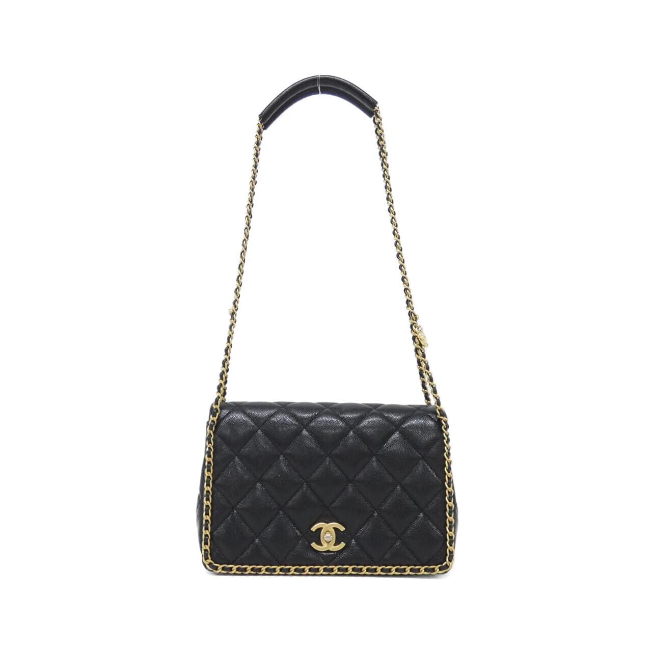 CHANEL Chanel 22 AS3468 Shoulder Grained Calfskin