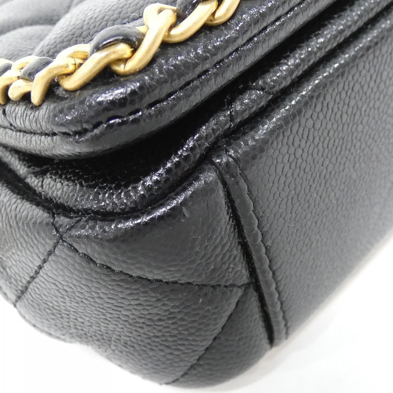 CHANEL Chanel 22 AS3468 Shoulder Grained Calfskin 3