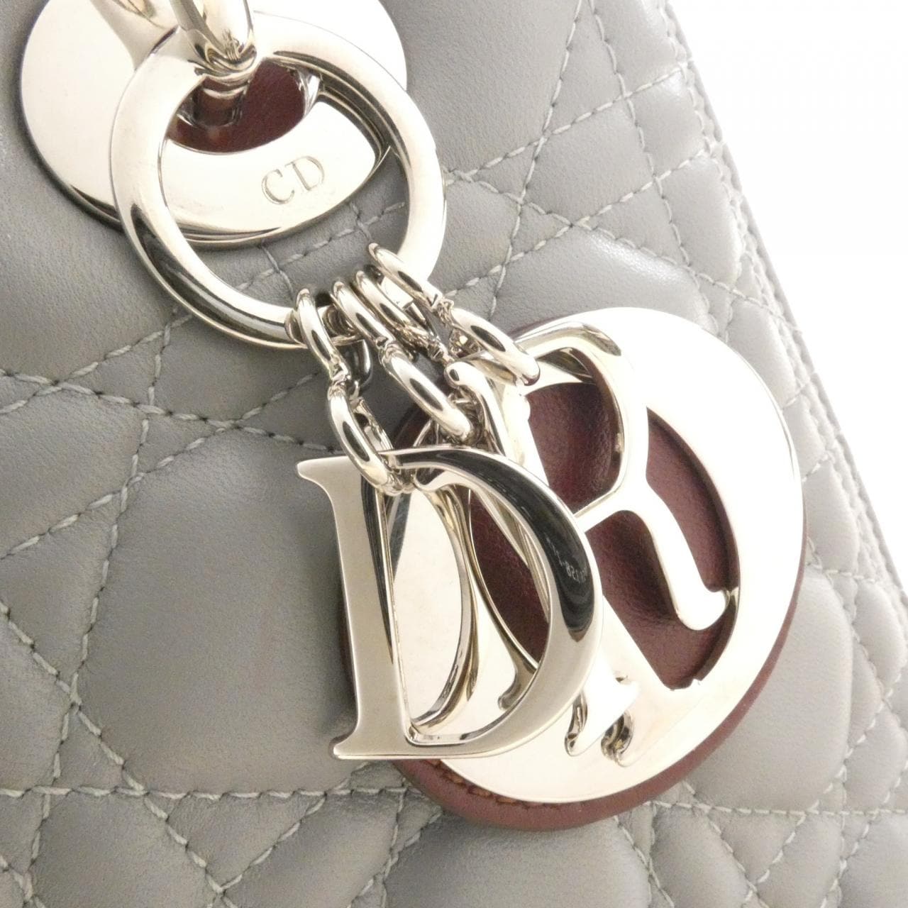 DIOR Lady Dior M0550PTRZ Handbag Lambskin 4