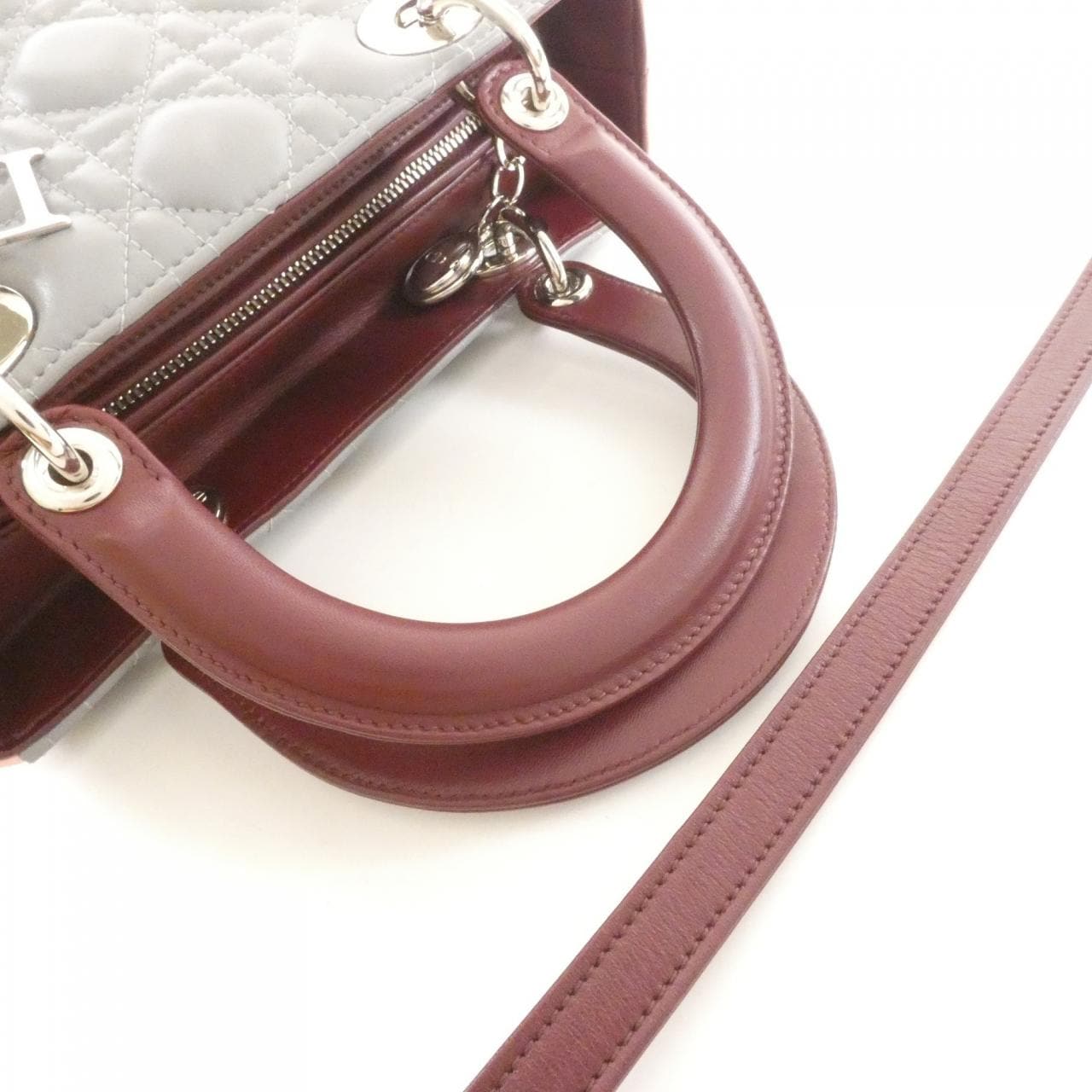DIOR Lady Dior M0550PTRZ Handbag Lambskin 5