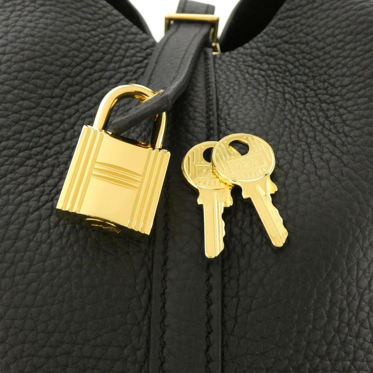 HERMES Picotin 056289CC Handbag Clemence 3