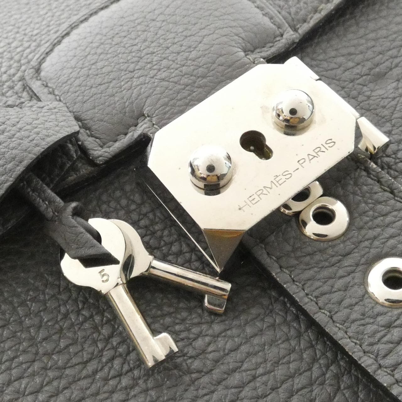 HERMES 063011CK 手提包 Togo 4