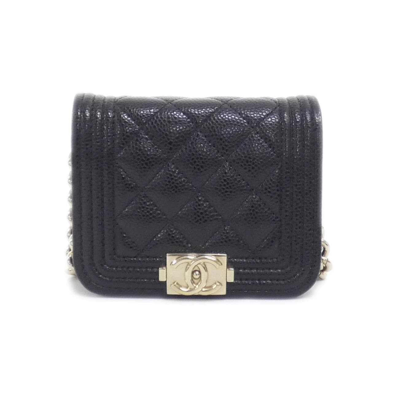 CHANEL Boy Chanel AP2302 腰包 荔枝紋牛皮
