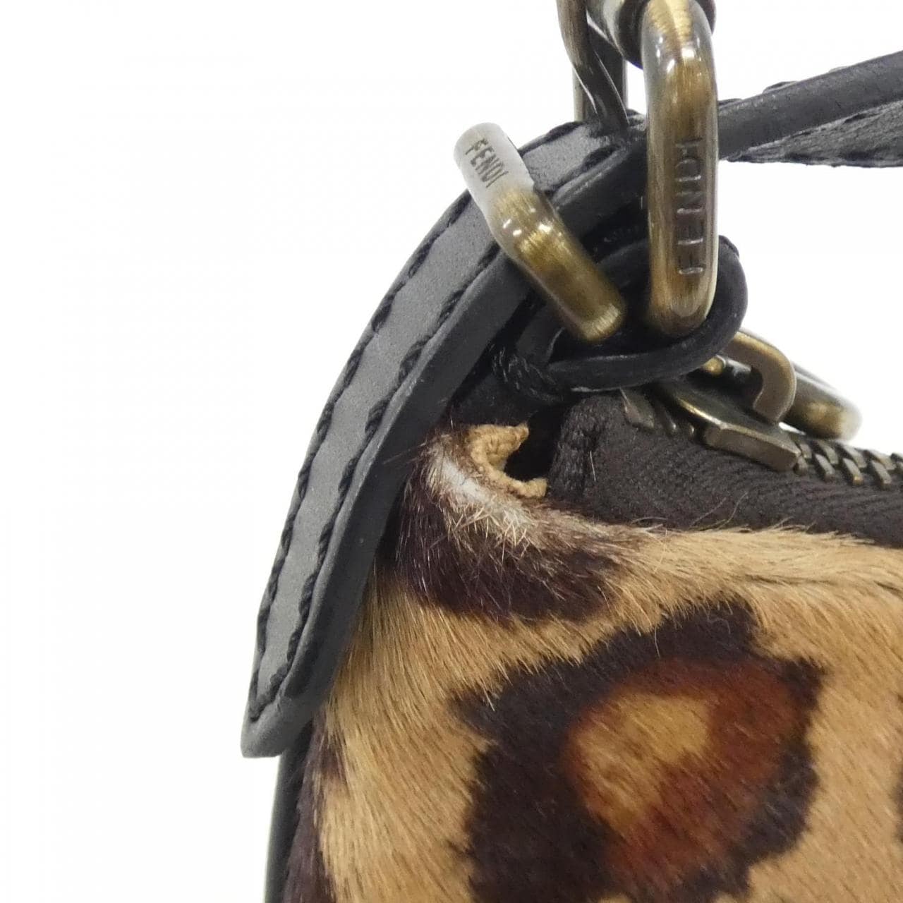 FENDI Baguette 8BR248 肩背包 帆布 4