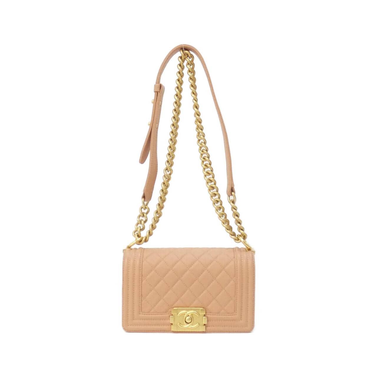 CHANEL Boy Chanel 67085 Shoulder Lambskin