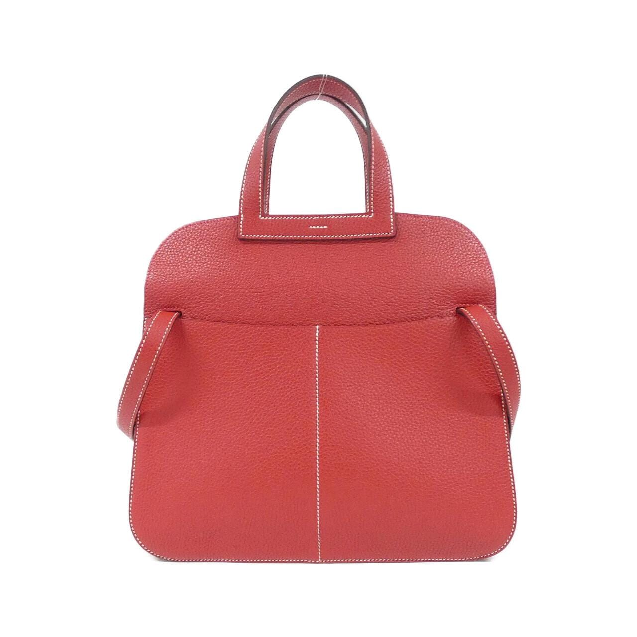 HERMES Halzan 070428CK Handbag Clemence 2