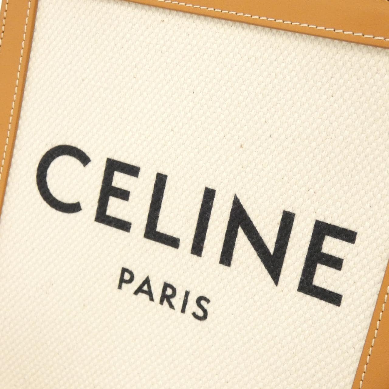 CELINE Cabas 193302BNZ Handbag Canvas 4