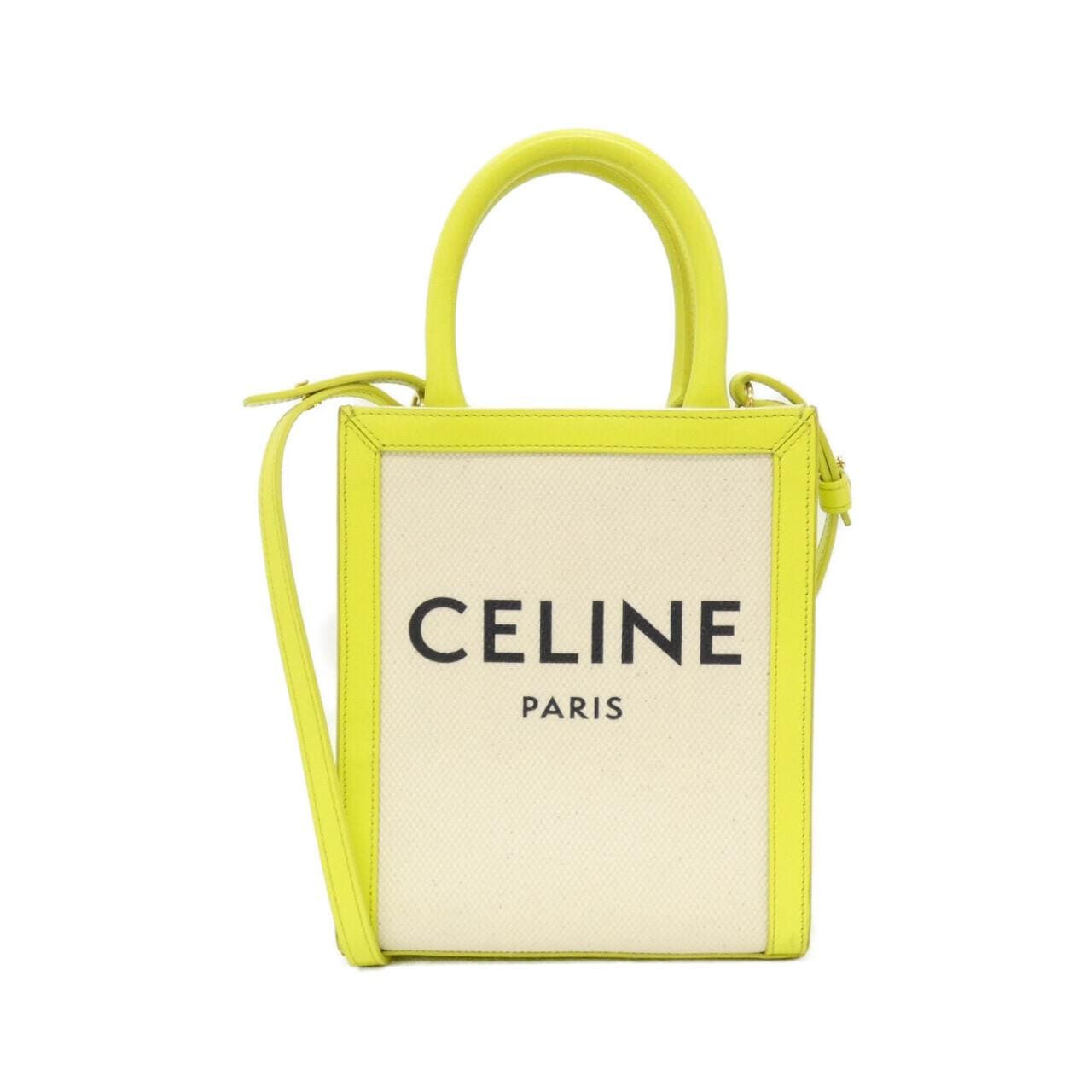 CELINE Cabas 193302BNZ Handbag Canvas