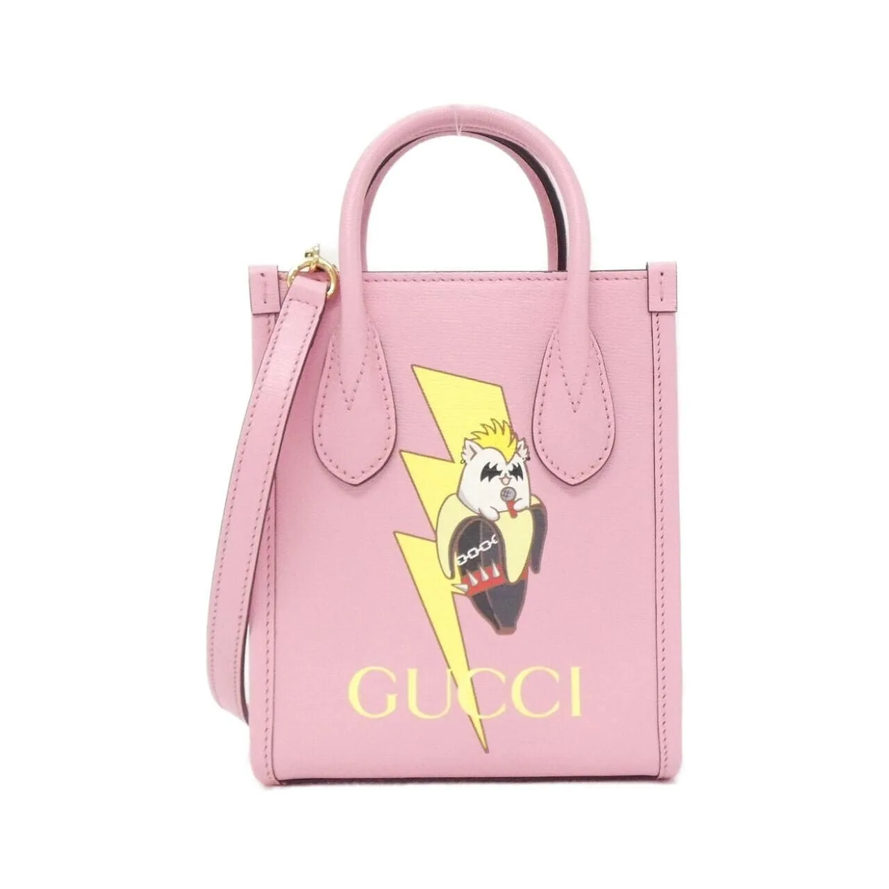GUCCI 671623 U5XAG Handbag Leather