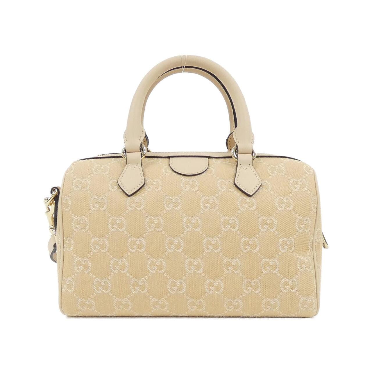 GUCCI 772061 FAC8G 波士頓包 牛仔布 2