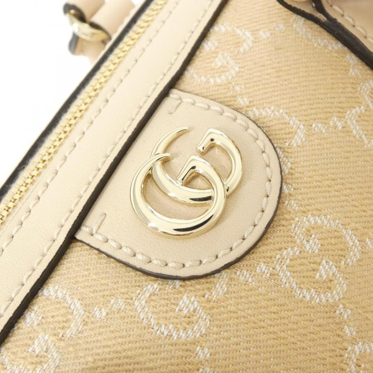 GUCCI 772061 FAC8G 波士頓包 牛仔布 5