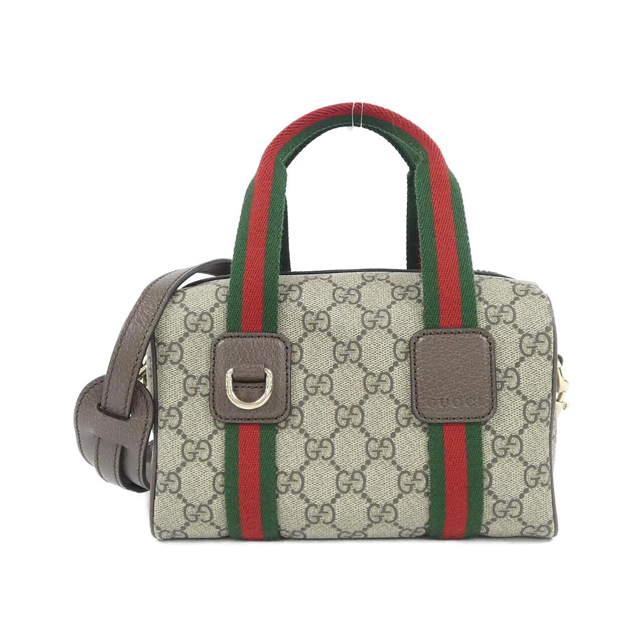 GUCCI 859975 FACHL 波士頓包 帆布
