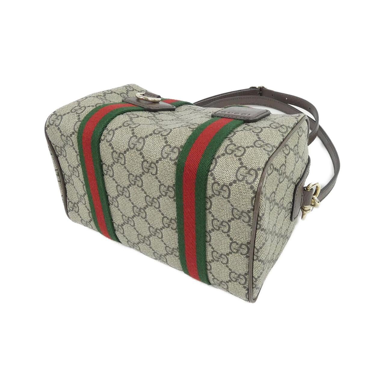GUCCI 859975 FACHL 波士頓包 帆布 3