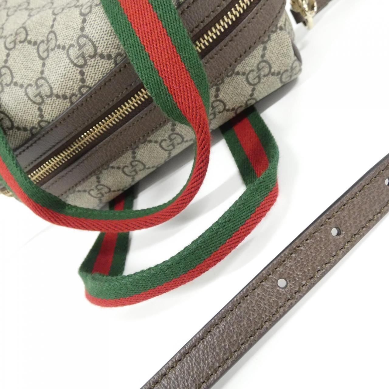 GUCCI 859975 FACHL 波士頓包 帆布 5