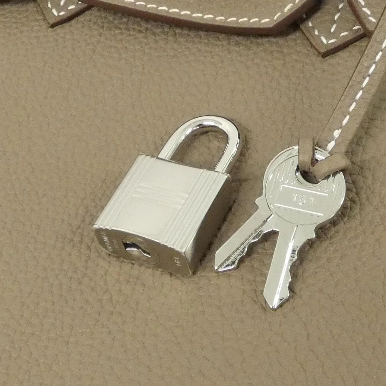 HERMES Birkin 041344CK Handbag Togo 4