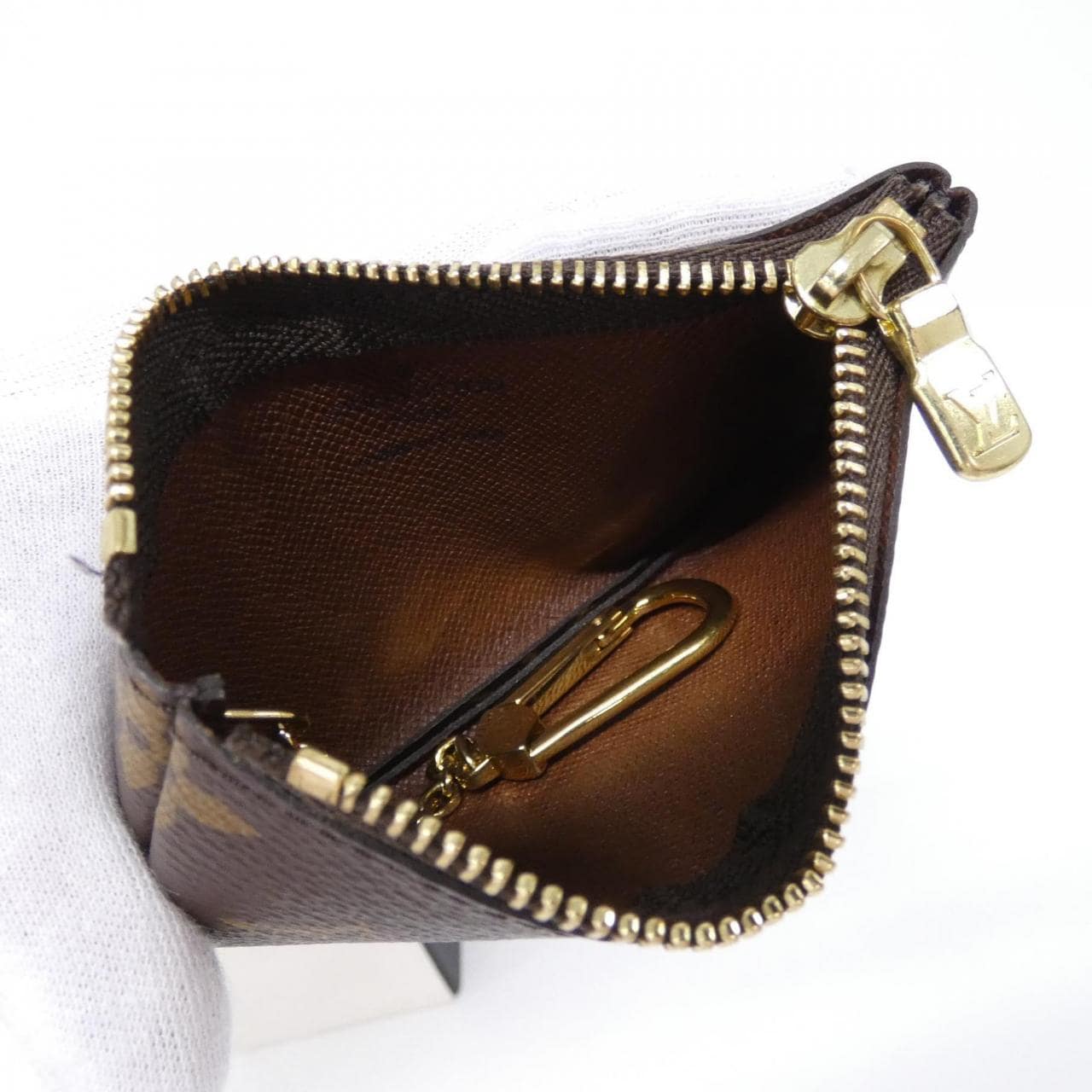 LOUIS VUITTON Pochette M62650 Coin Case Monogram 5