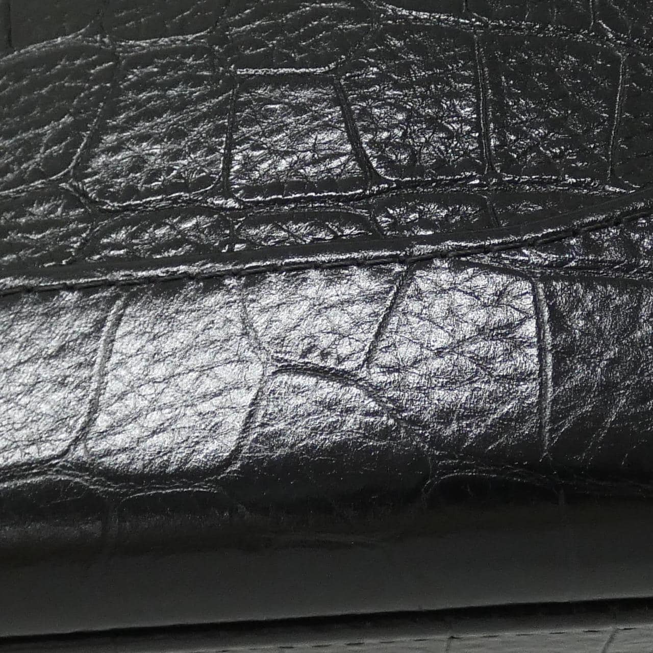 CHANEL Gabrielle 94505 Shoulder Crocodile 4