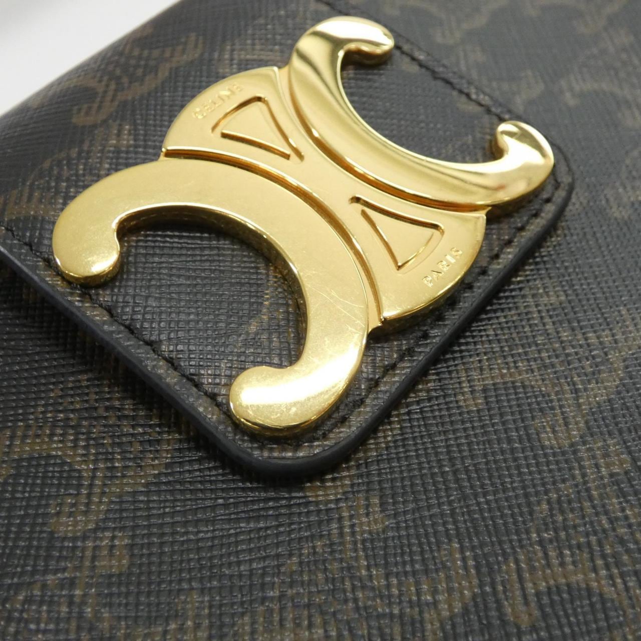 CELINE 114492BZJ Shoulder Canvas 5