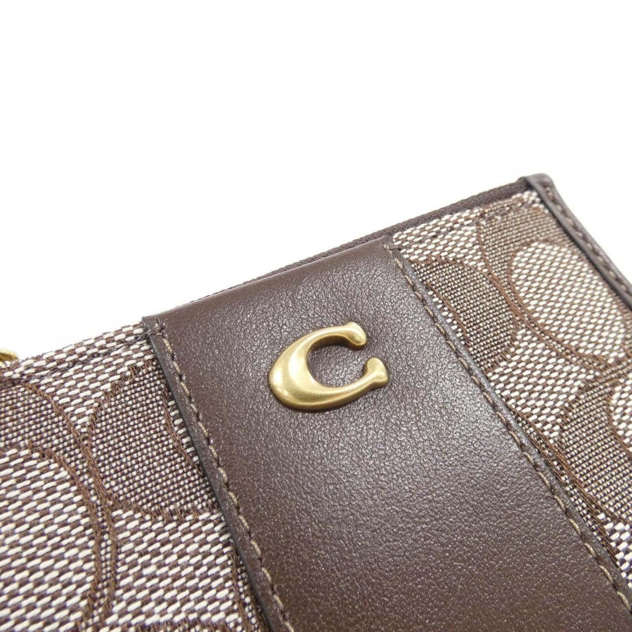 COACH CCD13 Coin Case Canvas 3