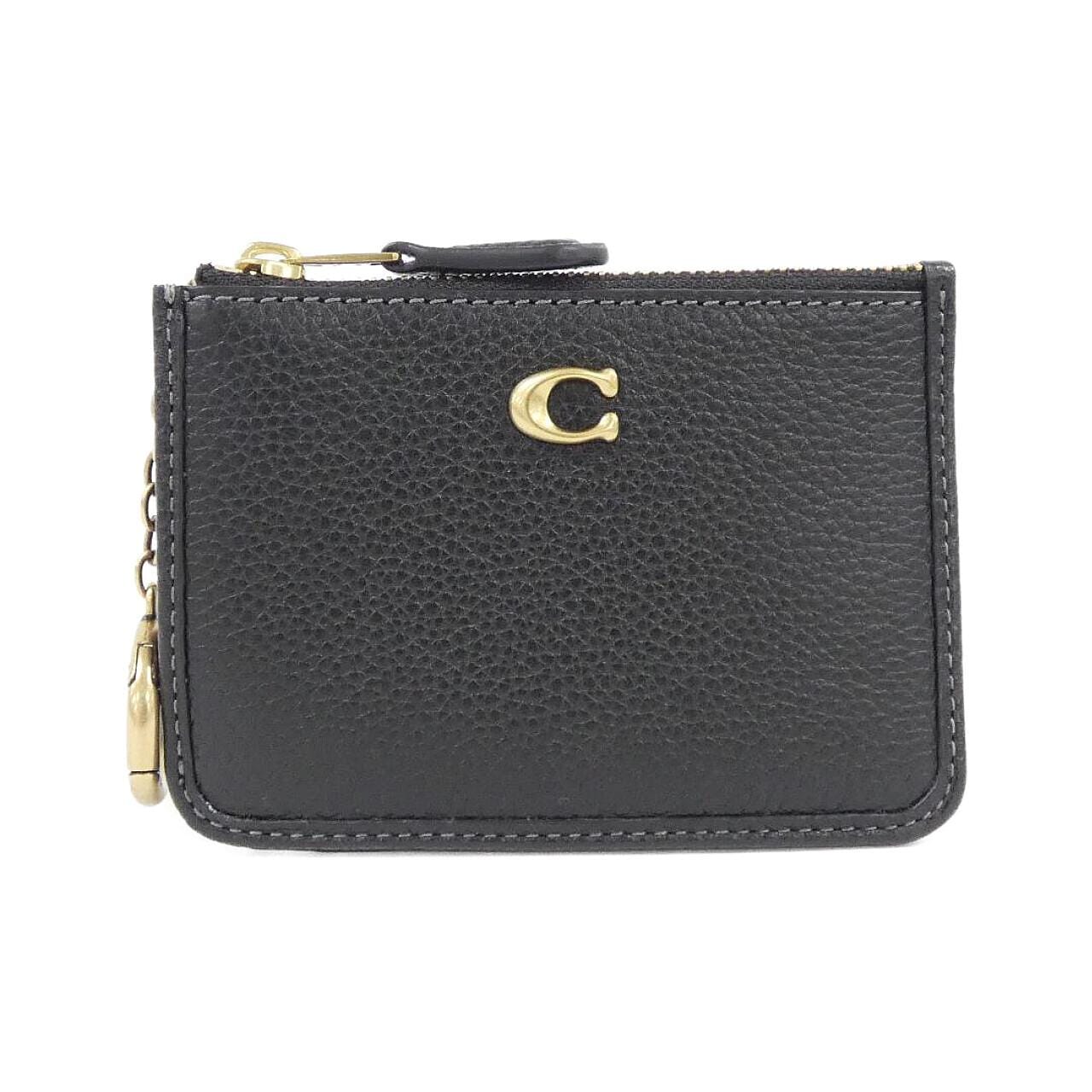 COACH CR550 Coin Case Leather