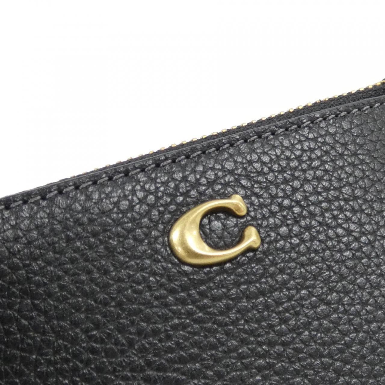 COACH CR550 Coin Case Leather 3