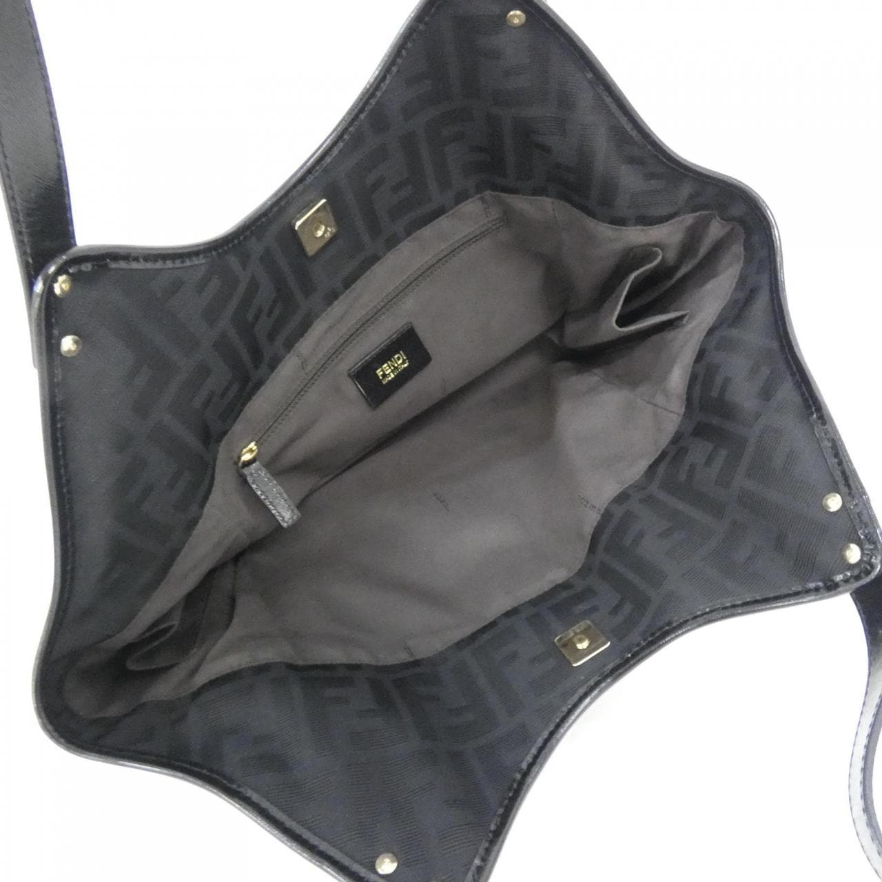 FENDI Baguette 8BR634 ACN Handbag Canvas 5