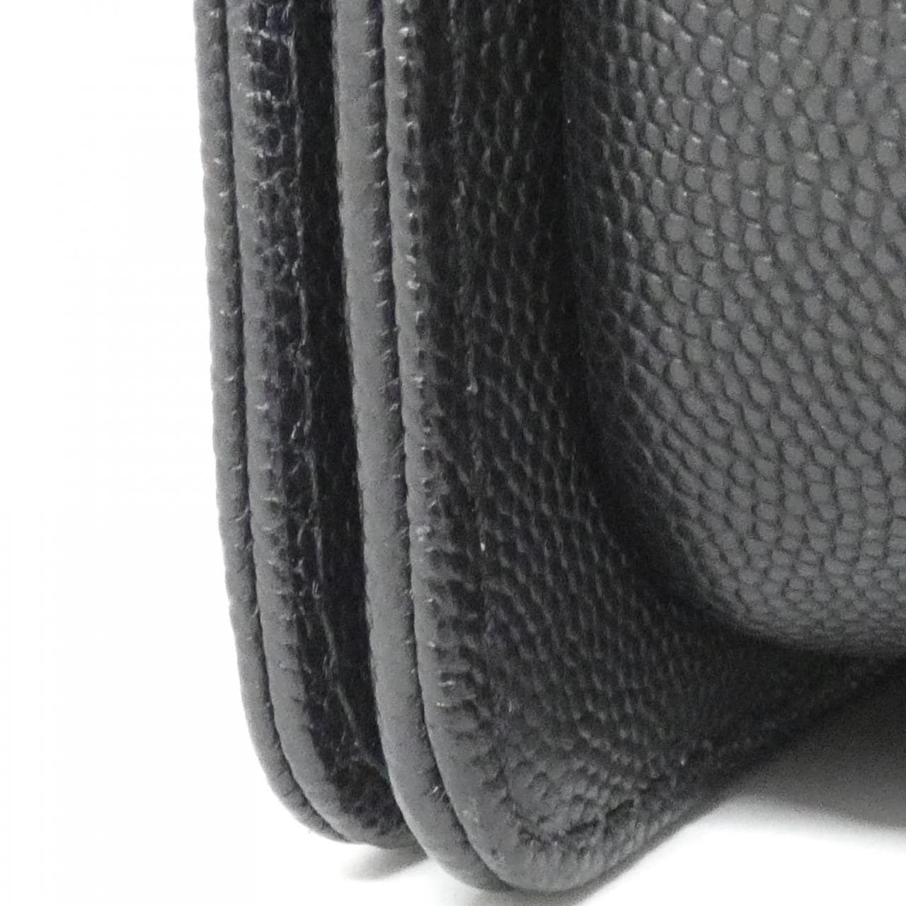 CHANEL Boy Chanel 67085 Shoulder Grained Calfskin 5