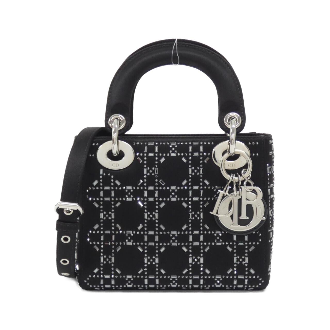 DIOR Lady Dior M0500PRTC Handbag Satin