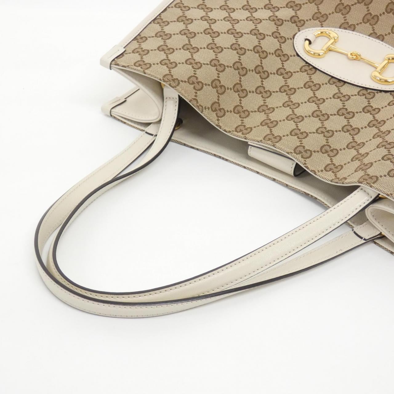 GUCCI Horsebit 1955 623694 GY5OG Handbag Canvas 5