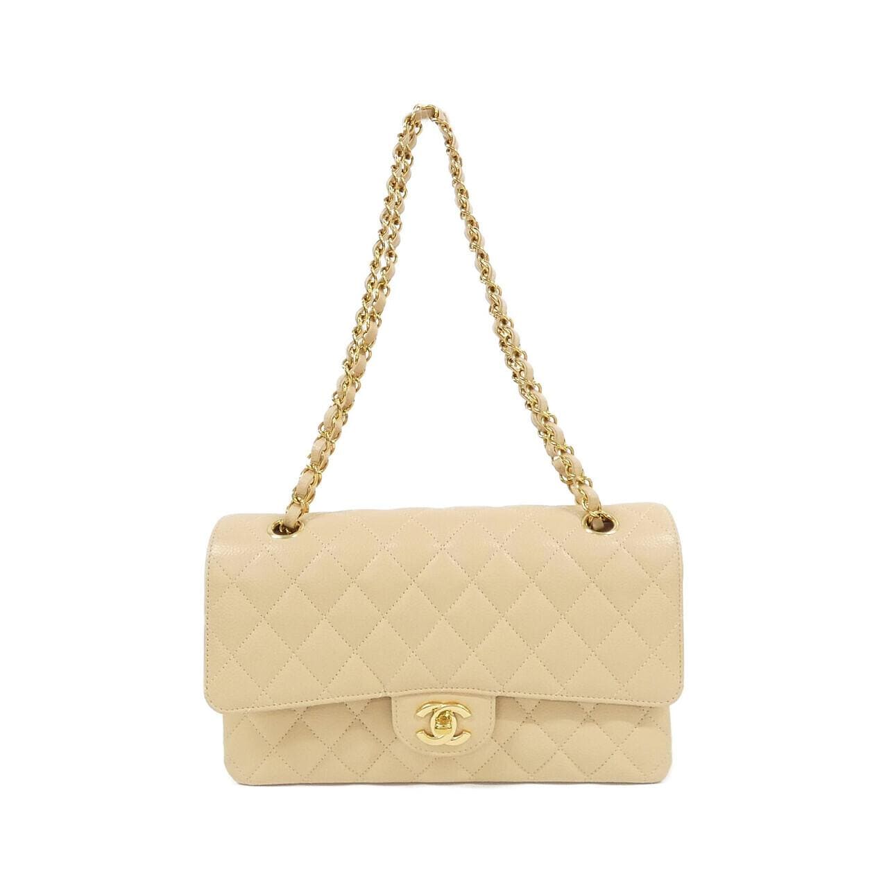 CHANEL Matelasse 1112 Shoulder Grained Calfskin