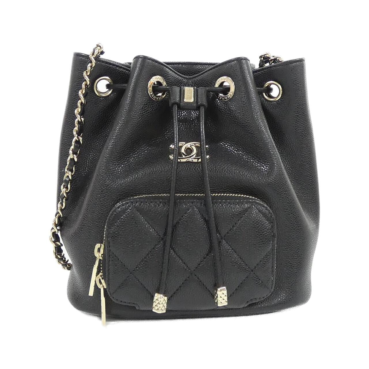 CHANEL AS2353 Shoulder Grained Calfskin