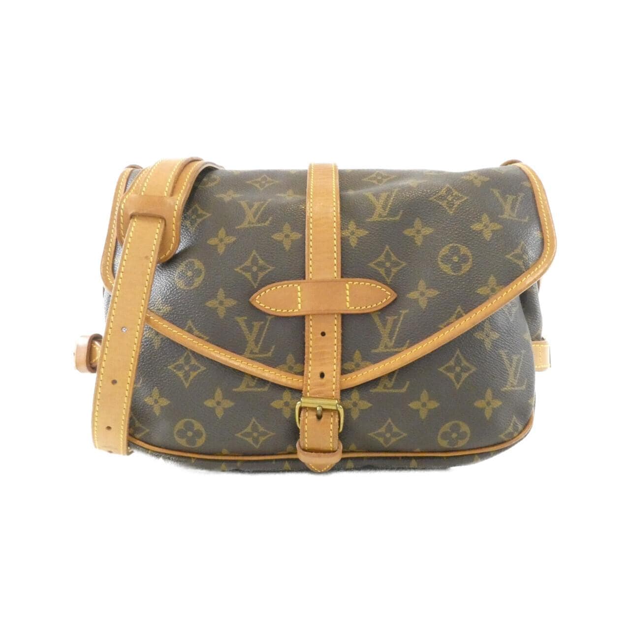 LOUIS VUITTON Saumur M42256 Shoulder Monogram
