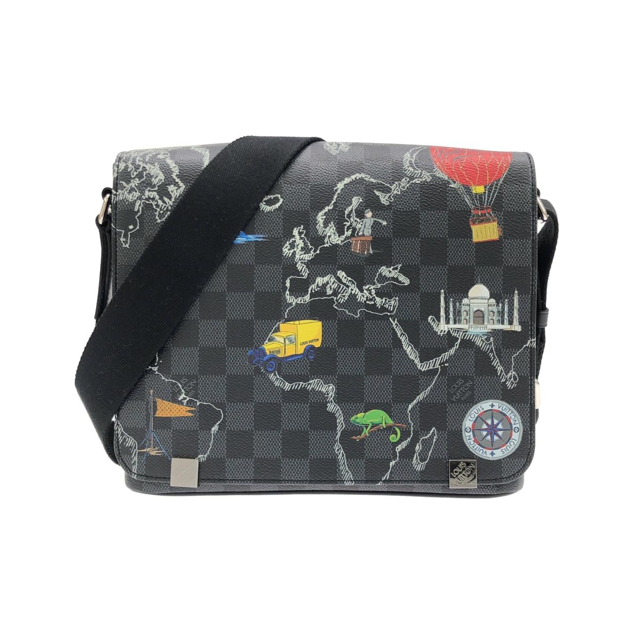 LOUIS VUITTON District N40238 肩背包 Damier