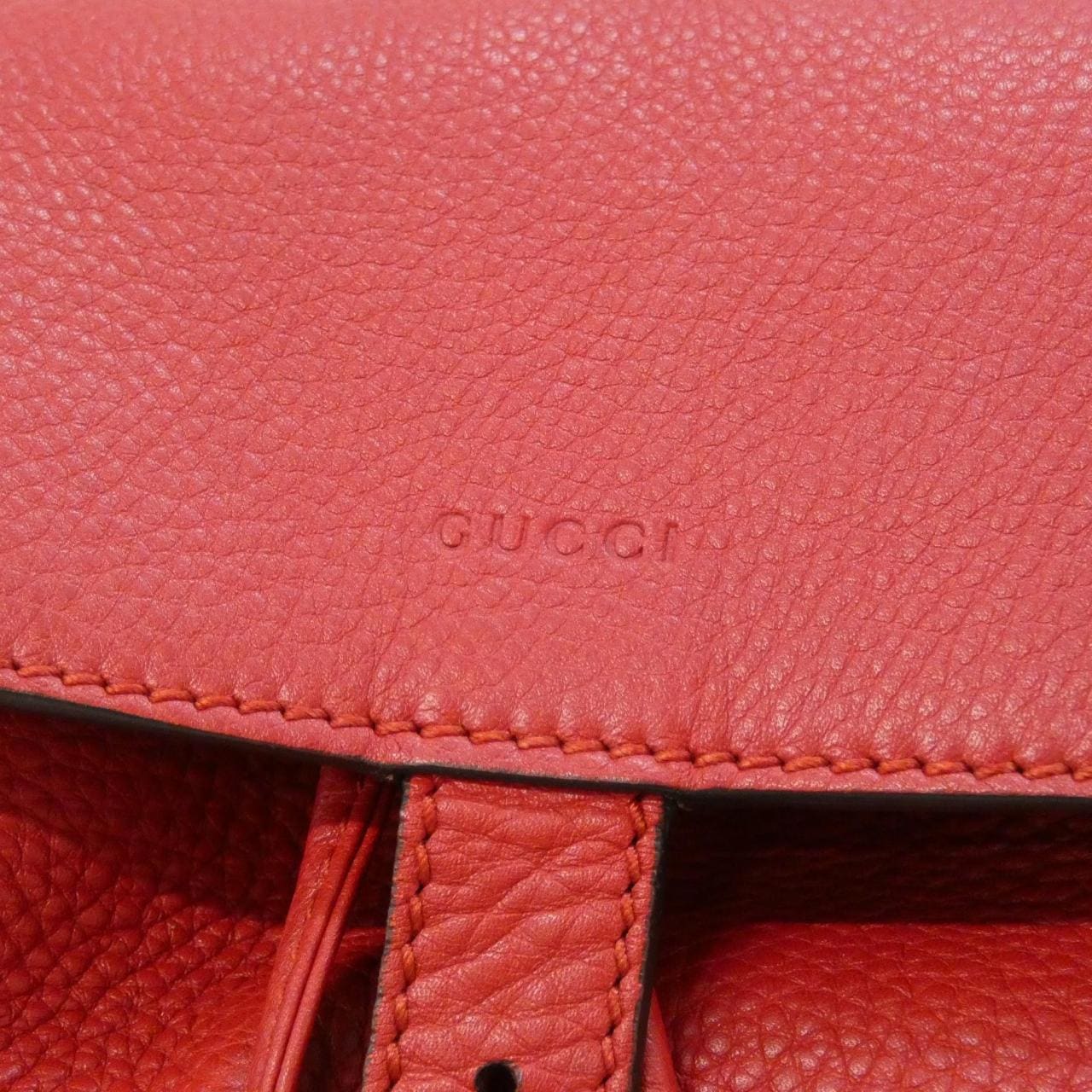 GUCCI Bamboo Daily 370833 A7M0N Backpack Leather 4