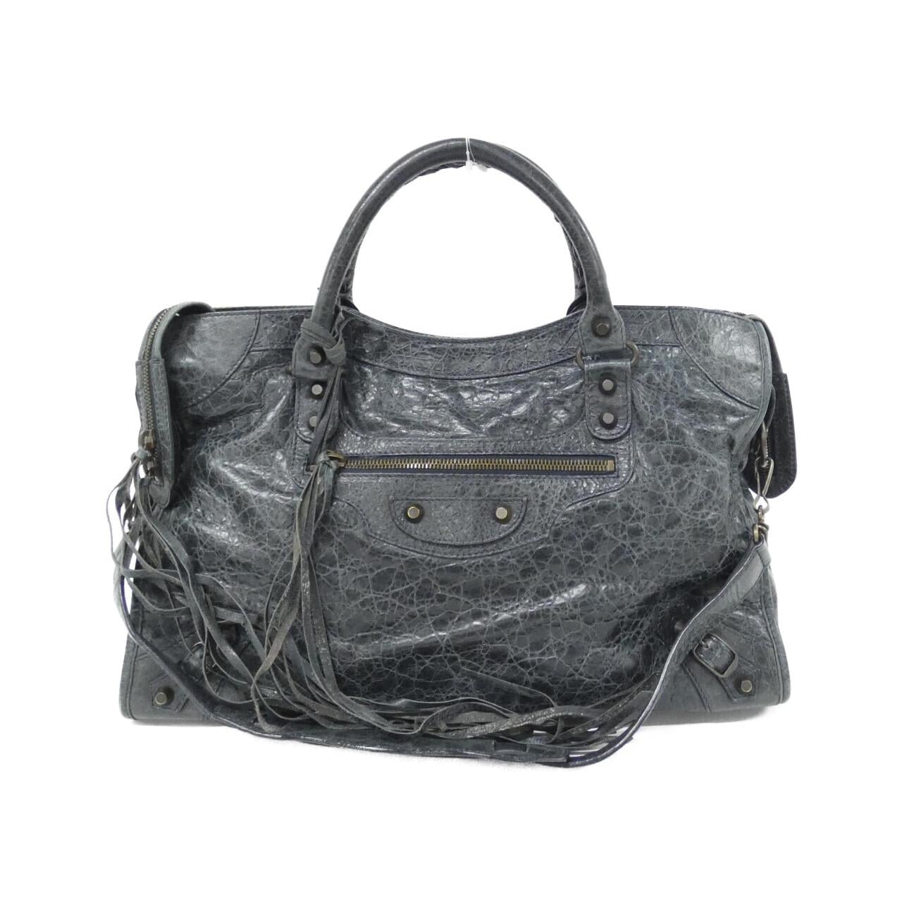 BALENCIAGA Le City 115748 D94JT Handbag Lambskin