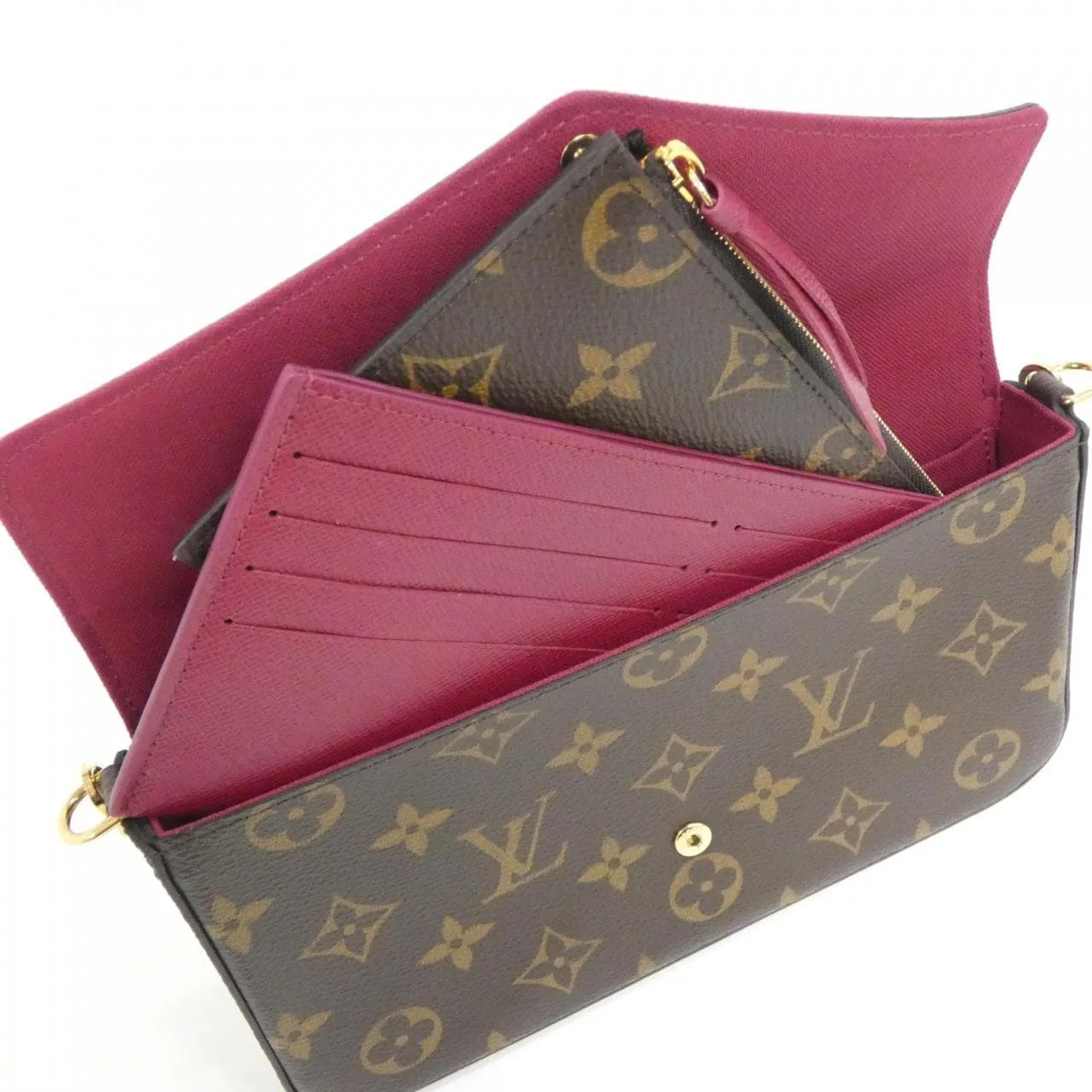 LOUIS VUITTON Pochette M61276 Shoulder Monogram 5