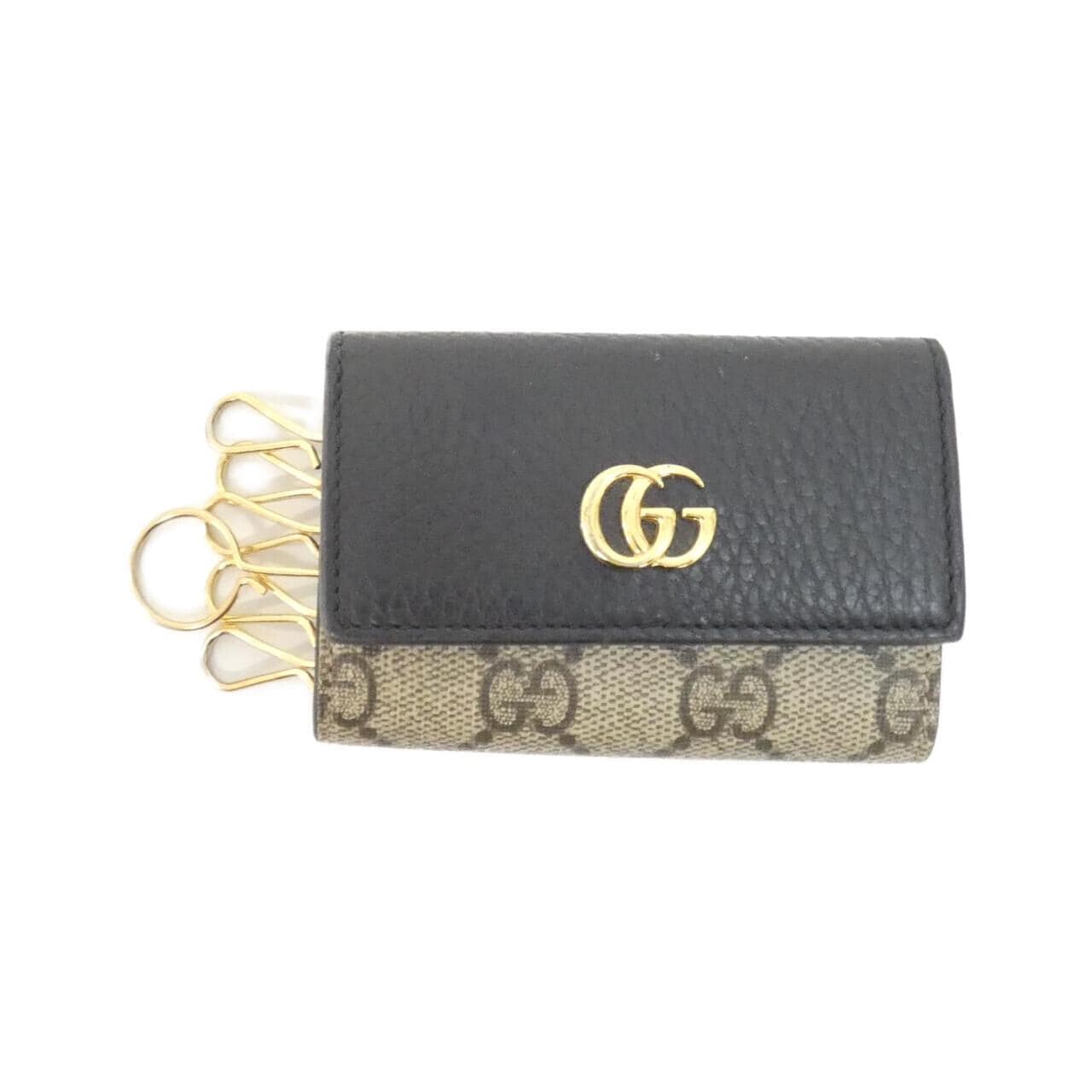 GUCCI 456118 17WAG 鎖匙包 帆布