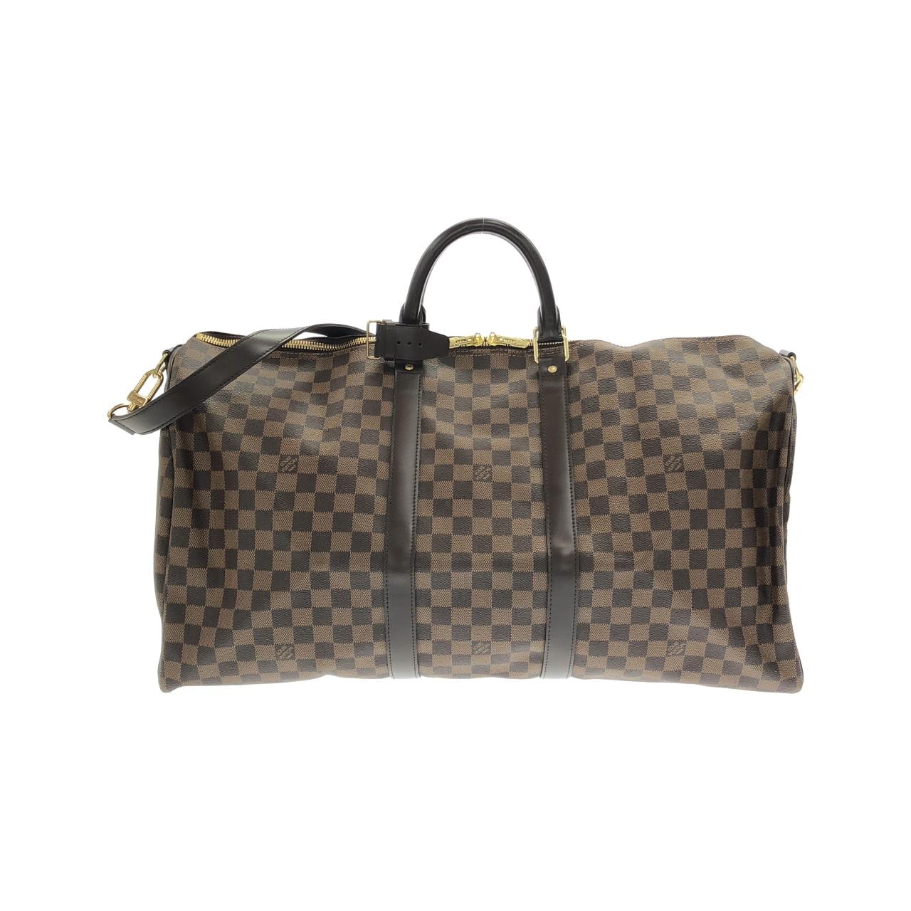 LOUIS VUITTON Keepall N41414 波士頓包 Damier