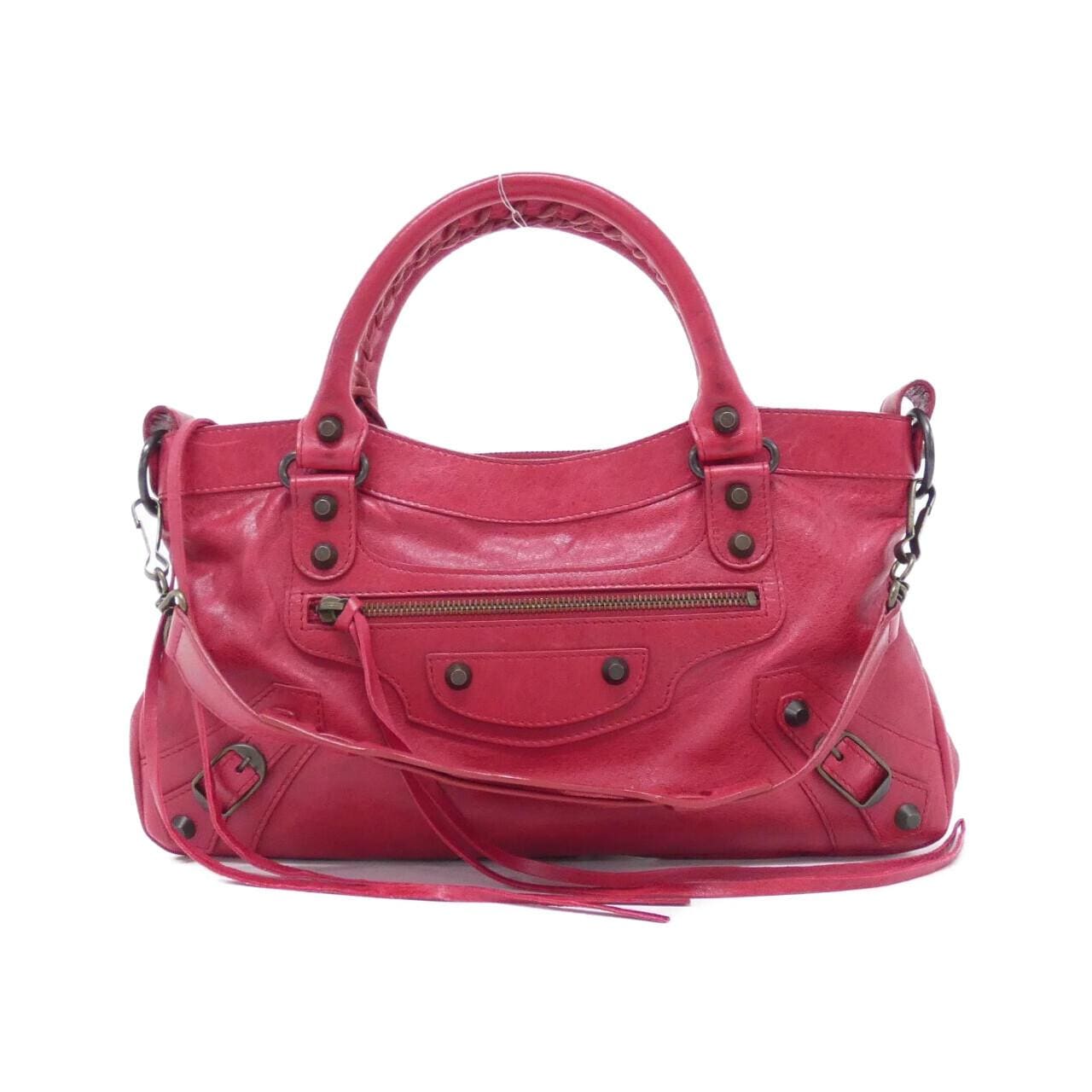 BALENCIAGA 103208 D94JT Handbag Lambskin