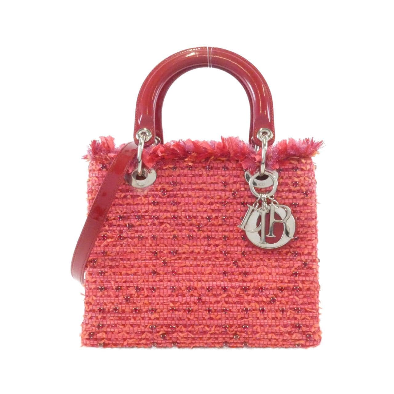 DIOR Lady Dior M0550PISC 手提包 帆布