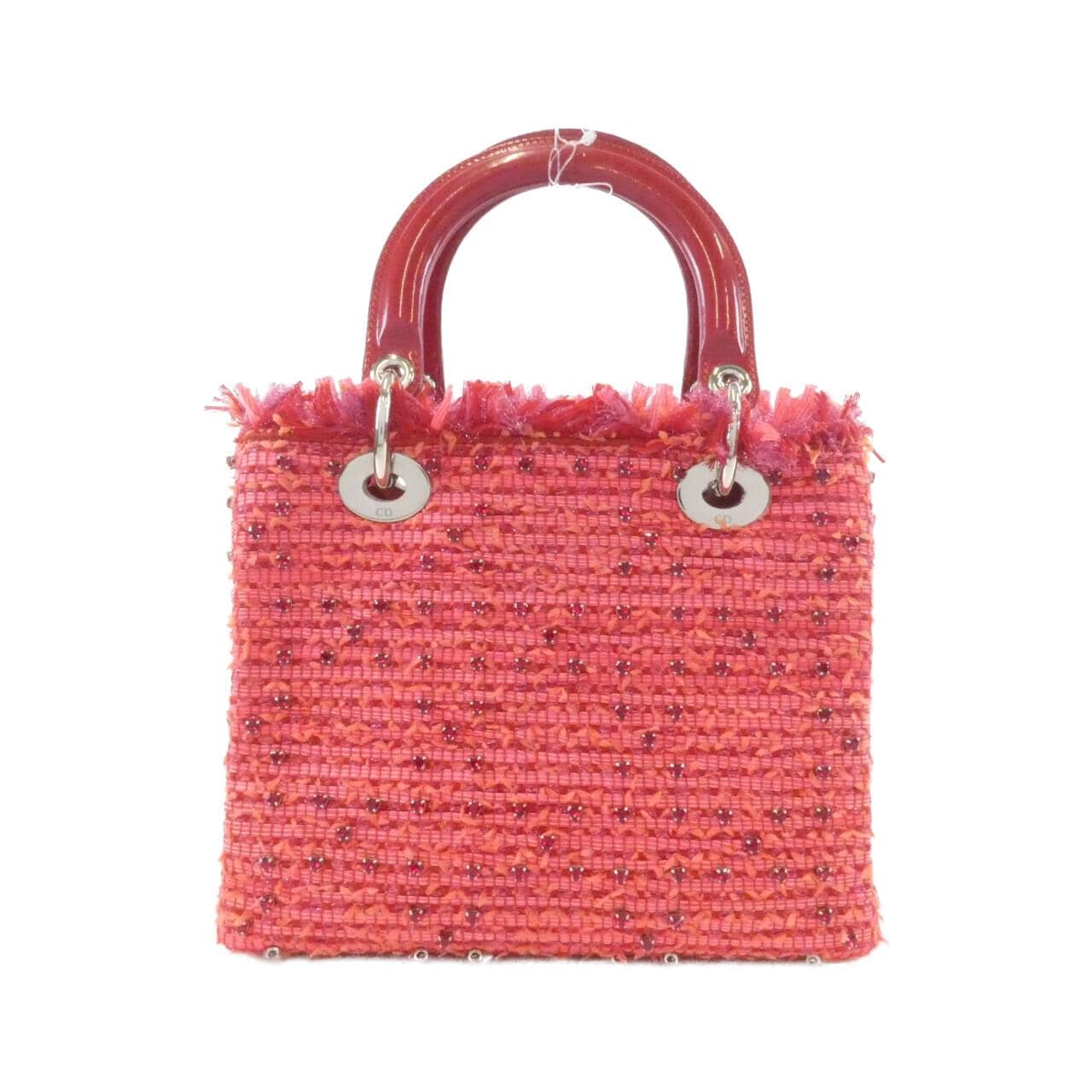 DIOR Lady Dior M0550PISC Handbag Canvas 2