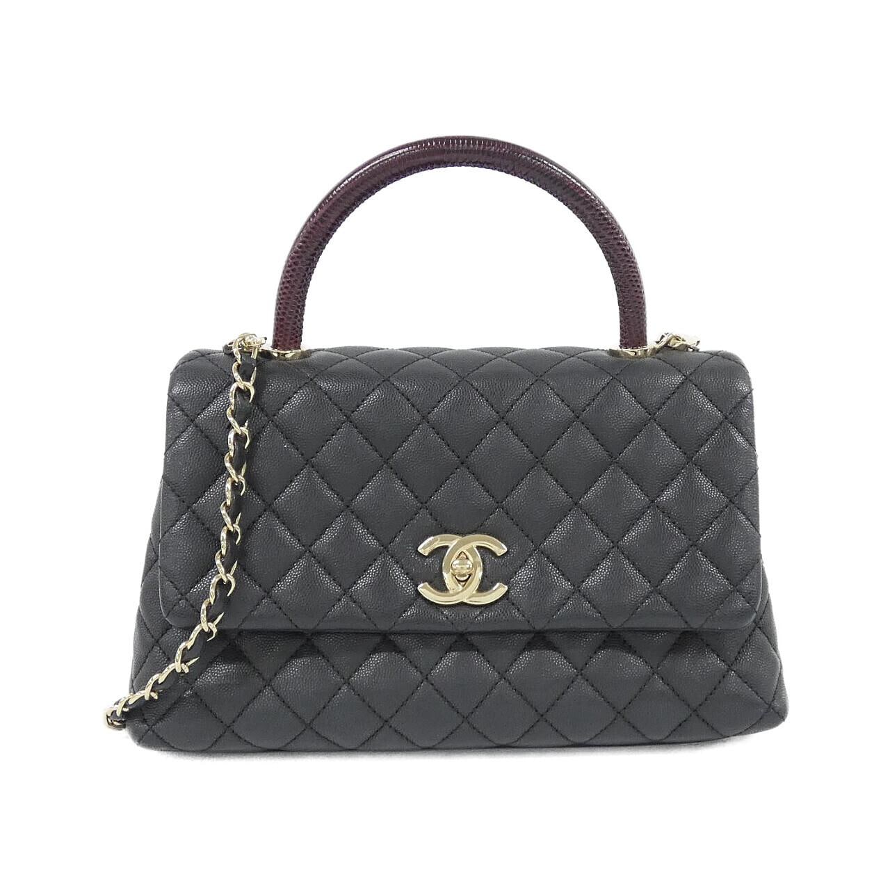 CHANEL Matelasse 92991 Handbag Grained Calfskin