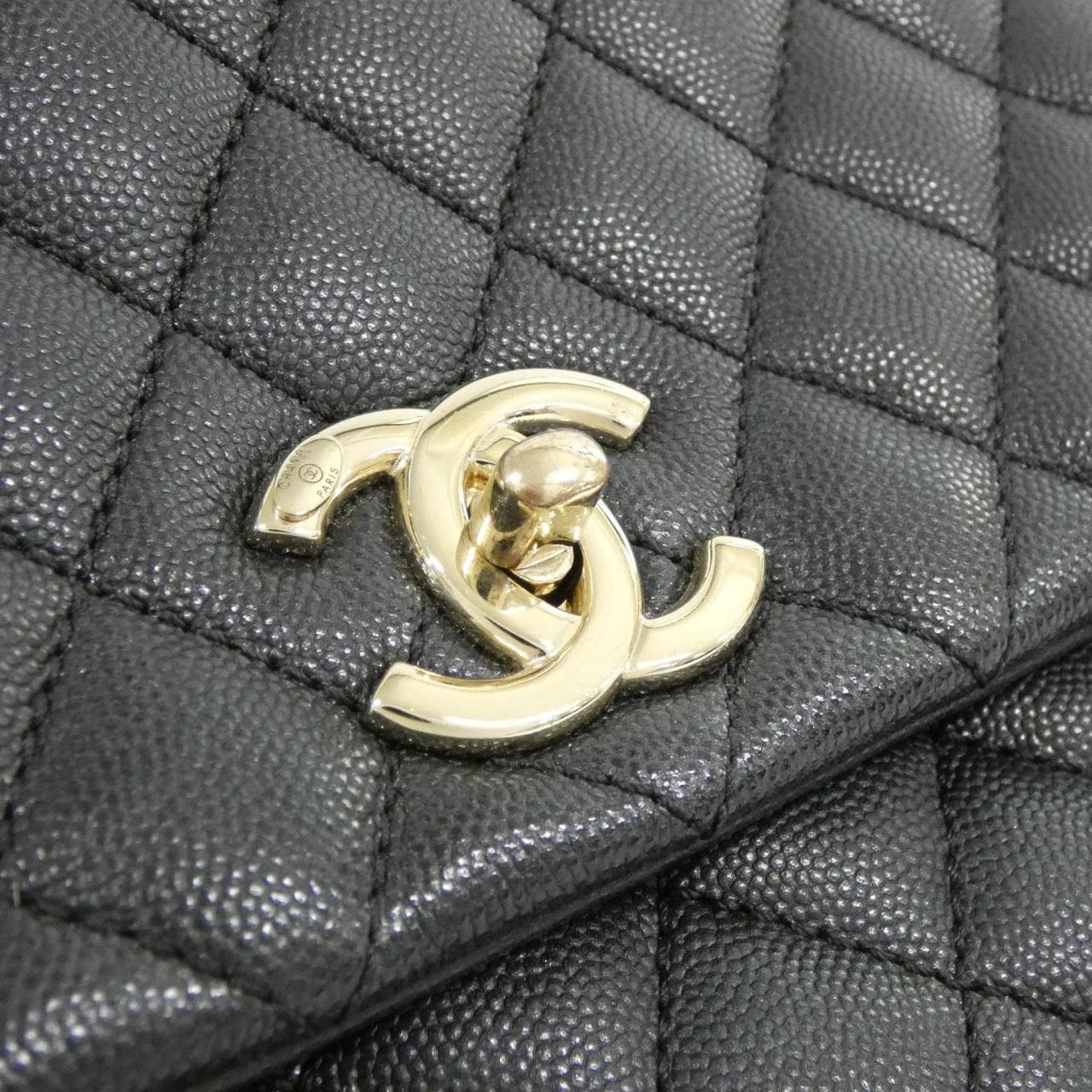 CHANEL Matelasse 92991 Handbag Grained Calfskin 4