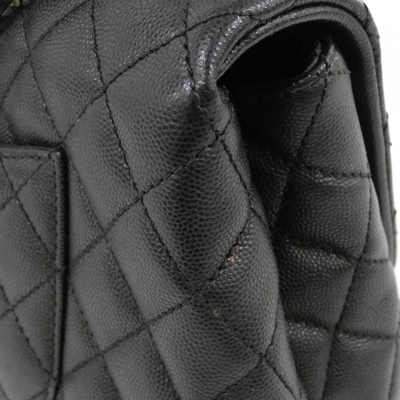 CHANEL Matelasse 92991 Handbag Grained Calfskin 5