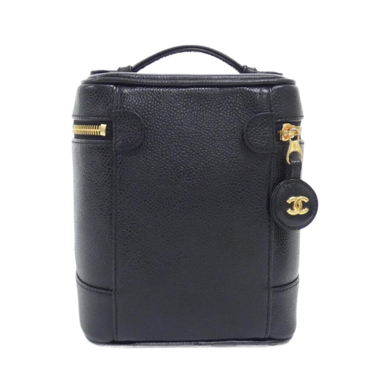 CHANEL 1998 Handbag Grained Calfskin 2