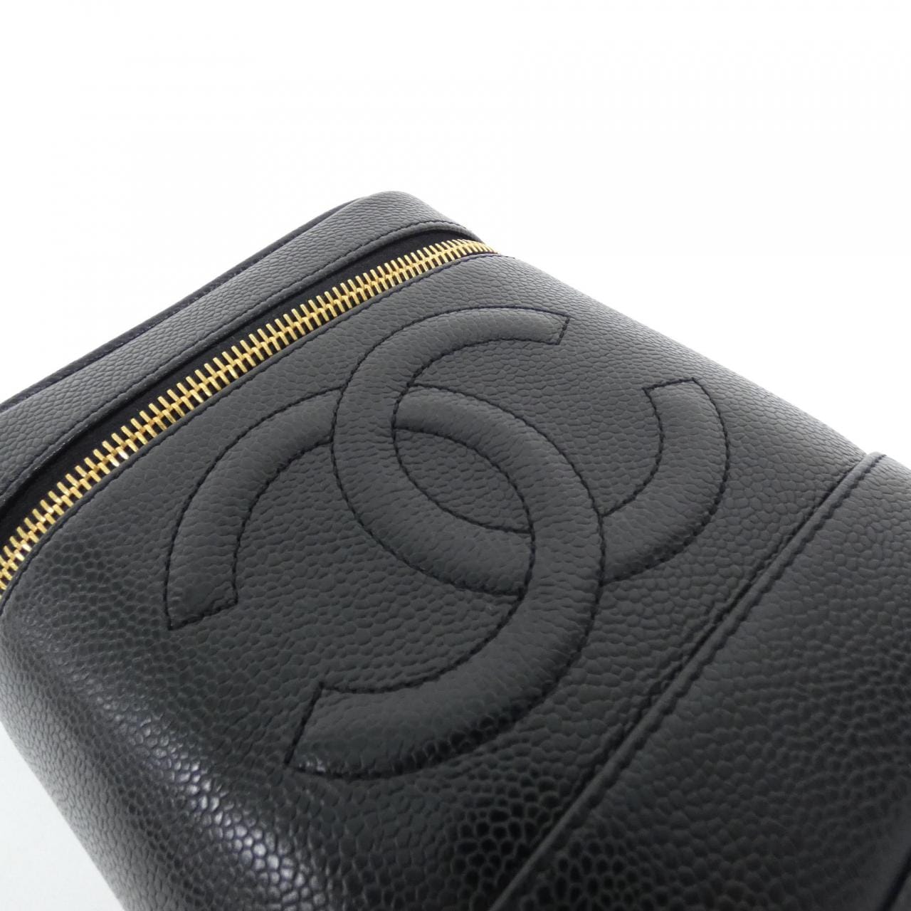 CHANEL 1998 Handbag Grained Calfskin 4