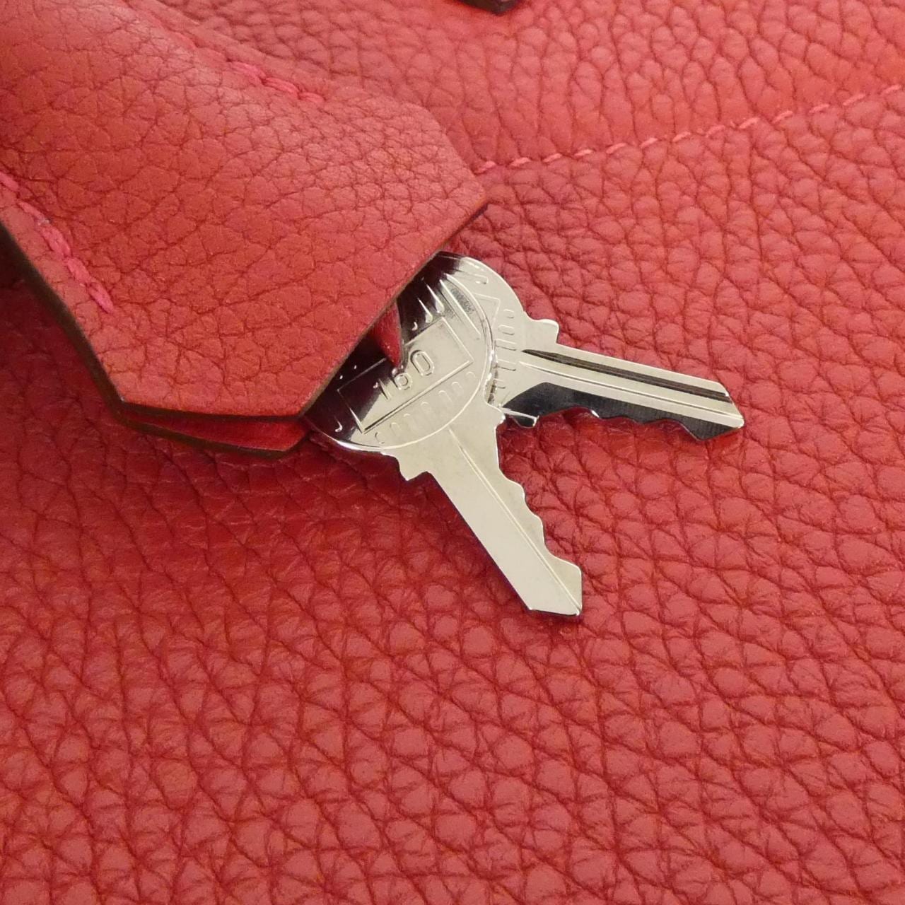 HERMES Bolide 073419CK Handbag Clemence 4