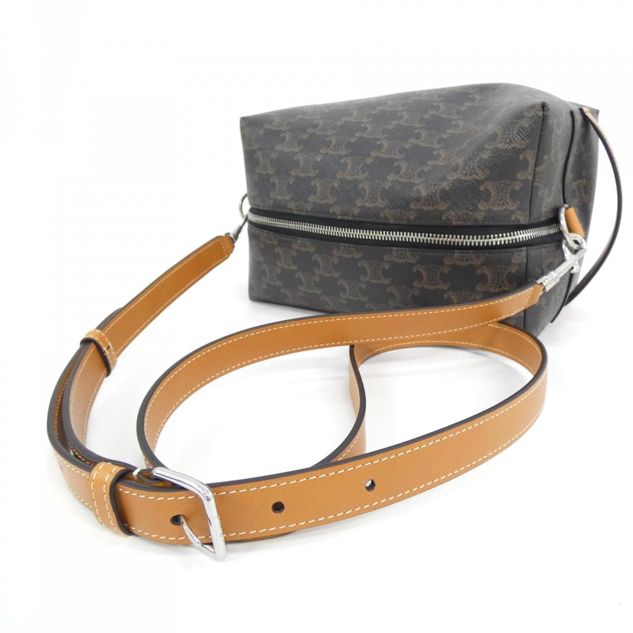CELINE L10033C58 肩背包 帆布 4