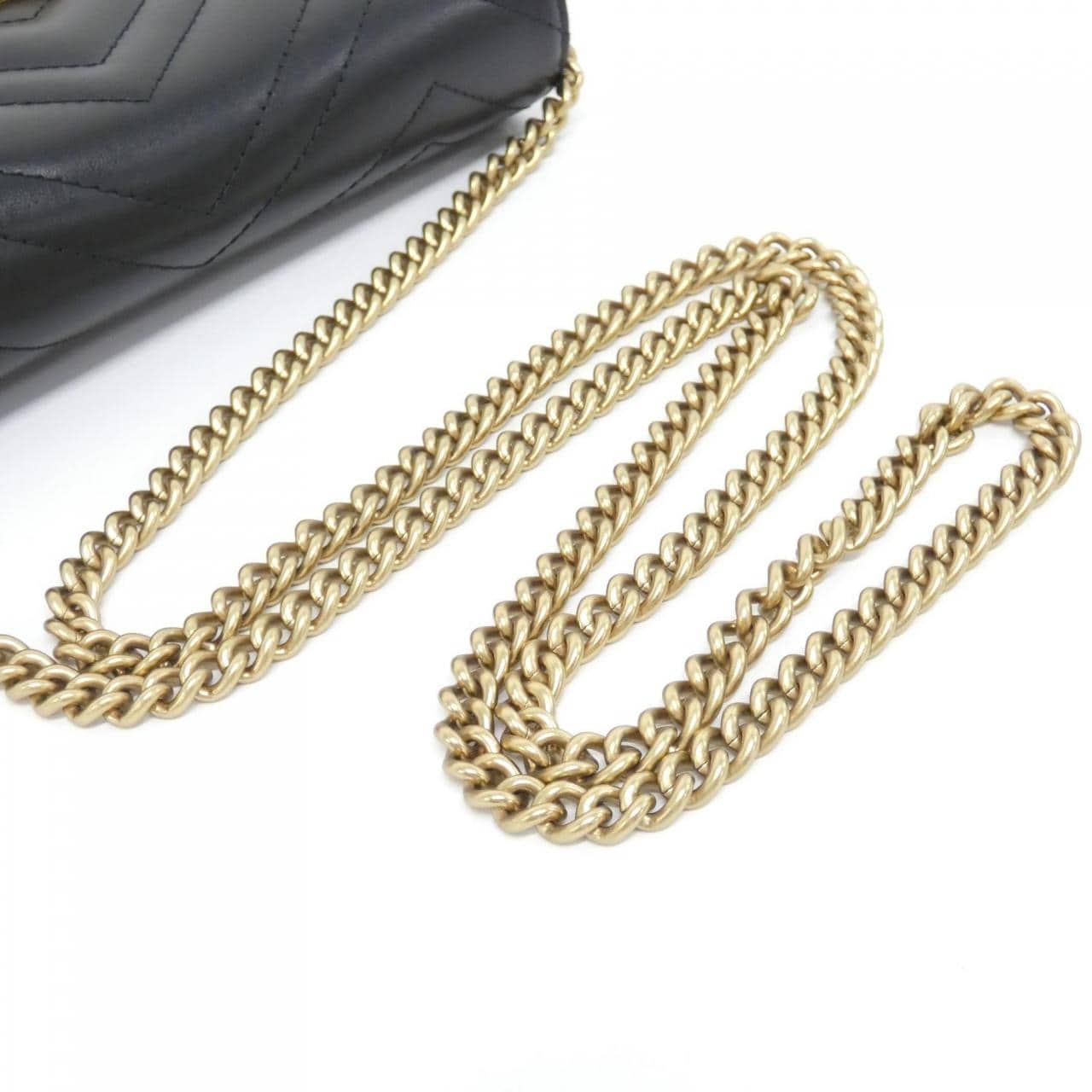 GUCCI Marmont 474575 DTD1T Shoulder Leather 5